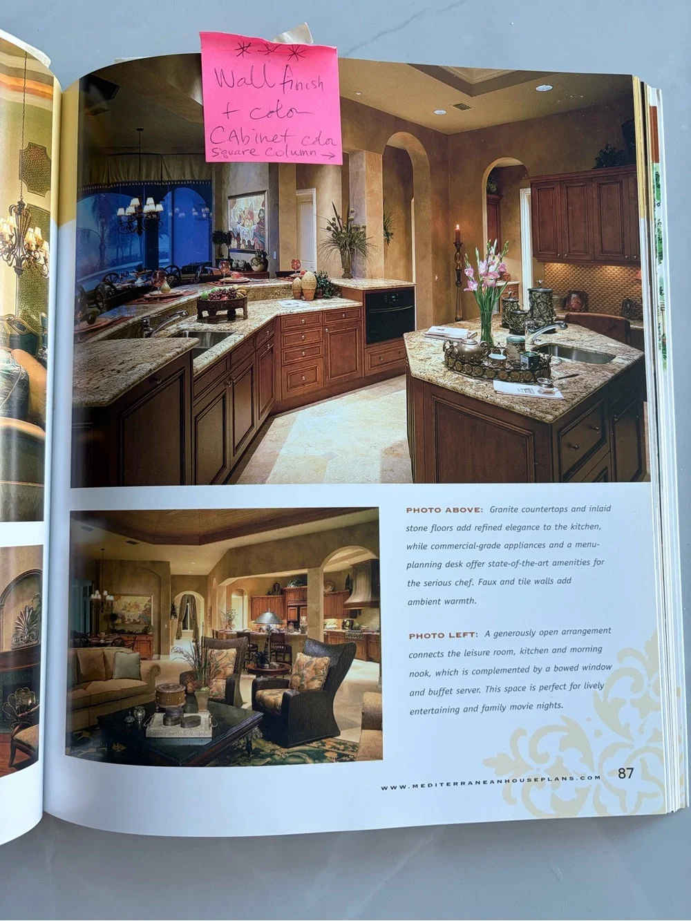 Mediterranean Home Plans paperback Book